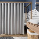 Штора для ванны WasserKraft Oder 2000х2000 мм полиэстер серая (SC-30502)