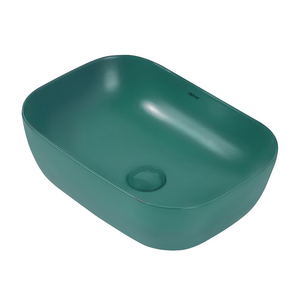 original-36888.jpg Раковина Abber Rechteck 46 см накладная темно-зеленая матовая (AC2200MBG) — изображение 1