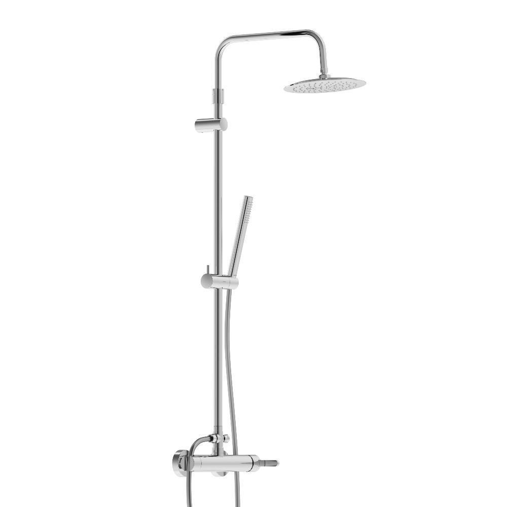 original-36894.jpg Душевая система Damixa Scandinavian Pure с верхним душем с лейкой со смесителем хром (936710000) — изображение 1