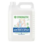 Средство Synergetic для стекол и зеркал 5 л