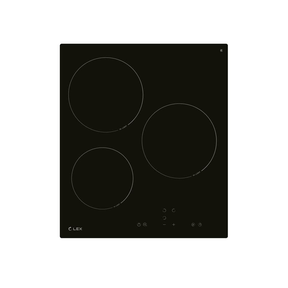 original-36957.jpg Варочная панель электрическая Lex EVH 430A 3 конфорки черная — изображение 1