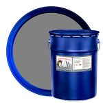 Эмаль Ленинградка АК-114 для бетонных полов серая матовая 20 кг