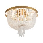 Люстра потолочная Freya Ornament E14 240 Вт 18 кв.м (FR1008CL-04BS)