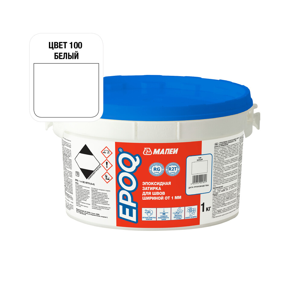 original-37157.jpg Затирка эпоксидная Mapei EPOQ 100 белая 1 кг — изображение 1