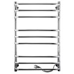 Полотенцесушитель электрический Indigo Brace Lux 800х532 мм 230 Вт с терморегулятором хром