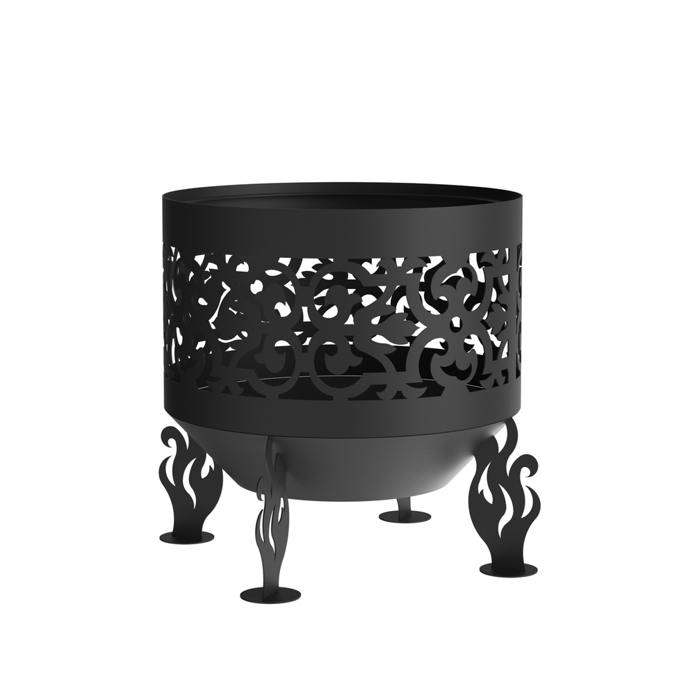 original-37224.jpg Чаша костровая Ажурная 600 мм коническое дно 4 ножки — изображение 1