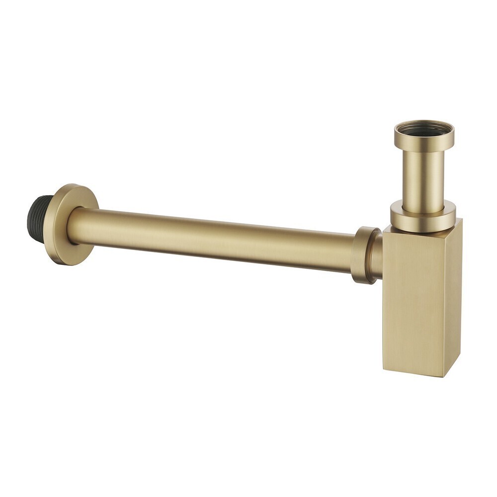 original-37245.jpg Сифон для раковины Abber 1 1/4х32 мм без выпуска с соединением 32 мм золото матовое (AF0031G) — изображение 1