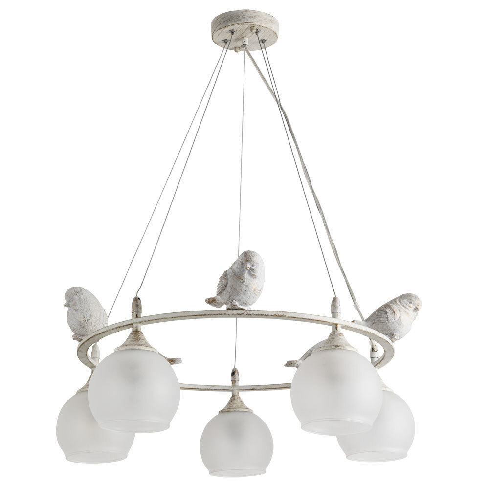 original-37403.jpg Люстра потолочная Arte Lamp Gemelli E27 300 Вт 10 кв.м (A2150SP-5WG) — изображение 1