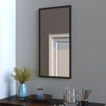 Зеркало настенное Gaspar 550х1100 мм черное