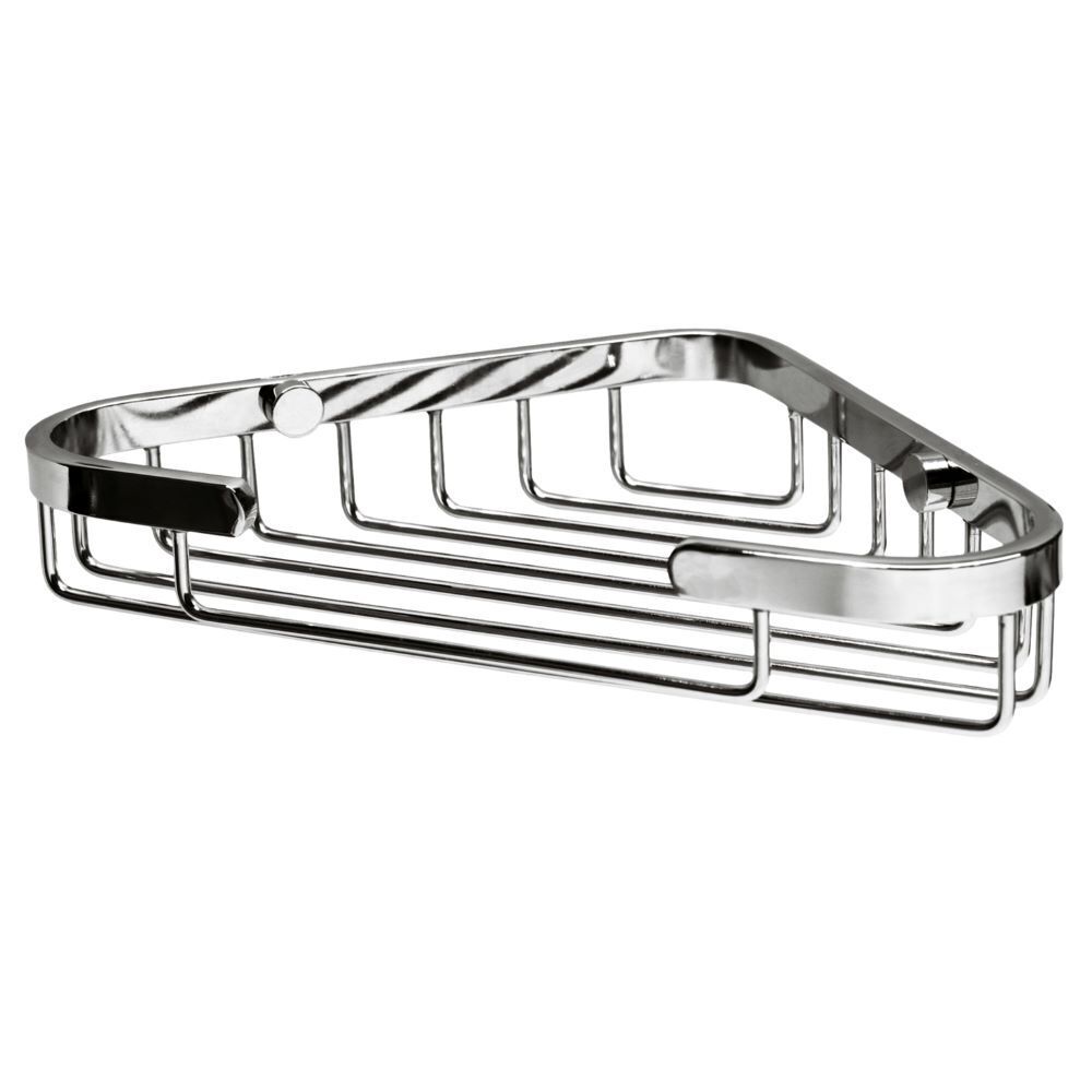 original-37502.jpg Полка для ванной WasserKraft угловая 130х203х35 мм металл хром (K-733) — изображение 1