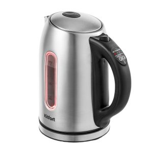Электрический чайник Kitfort КТ-6106 1,7 л хром/черный