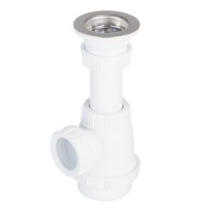 Сифон для раковины и биде Wirquin Pro 1 1/4х32 мм c выпуском d63 мм (30975059)