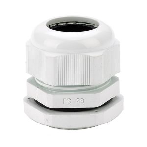 Сальник Dekraft PG 29 для кабеля диаметром 20-25 мм IP55 пластиковый белый (32156DEK)