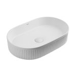 Раковина Abber Bequem 58 см накладная белая матовая (AC2116MW)