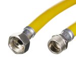 Шланг для газа ПВХ армированный Elka 3/4 НР(ш) х 3/4 ВР(г) 150 см желтый