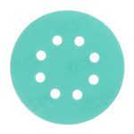 Диск шлифовальный КМ Green Film d125 мм P320 на липучку пленочная основа (5 шт.)