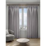 Штора блэкаут светло-серая 200х280 см Decofest Тринити (153.751)