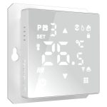 Терморегулятор электронный сенсорный для теплого пола Werkel W1151201 белый с поддержкой Wi-Fi