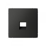 Накладка для компьютерной розетки Systeme Electric ArtGallery базальт (SE GAL001484)