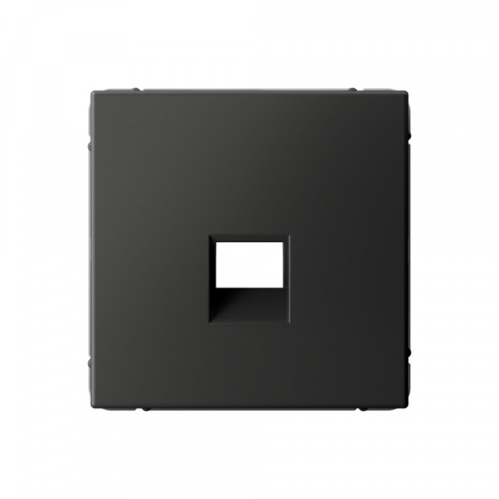 original-4314.jpg Накладка для компьютерной розетки Systeme Electric ArtGallery базальт (SE GAL001484) — изображение 1