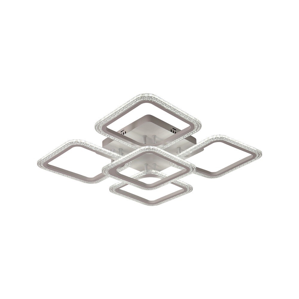 original-4319.jpg Люстра светодиодная потолочная IN HOME Elegant Aris-W-BG 90 Вт 3000-6500К 30 кв.м (4690612043258) — изображение 1