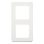 Рамка Legrand Inspiria двухместная белая (673940)