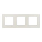 Рамка Legrand Inspiria трехместная слоновая кость (673951)