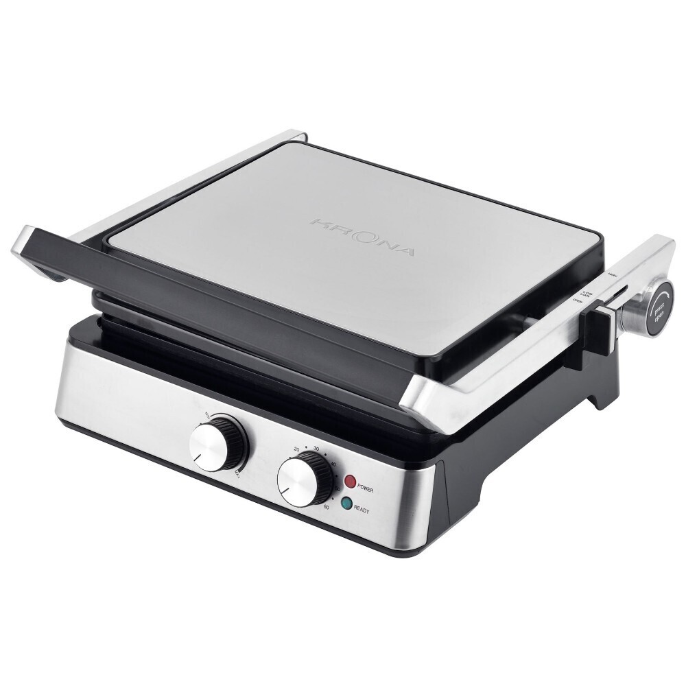 original-4422.jpg Электрогриль Krona Kontakt-Tischgrill 1800W черный/нержавеющая сталь — изображение 1