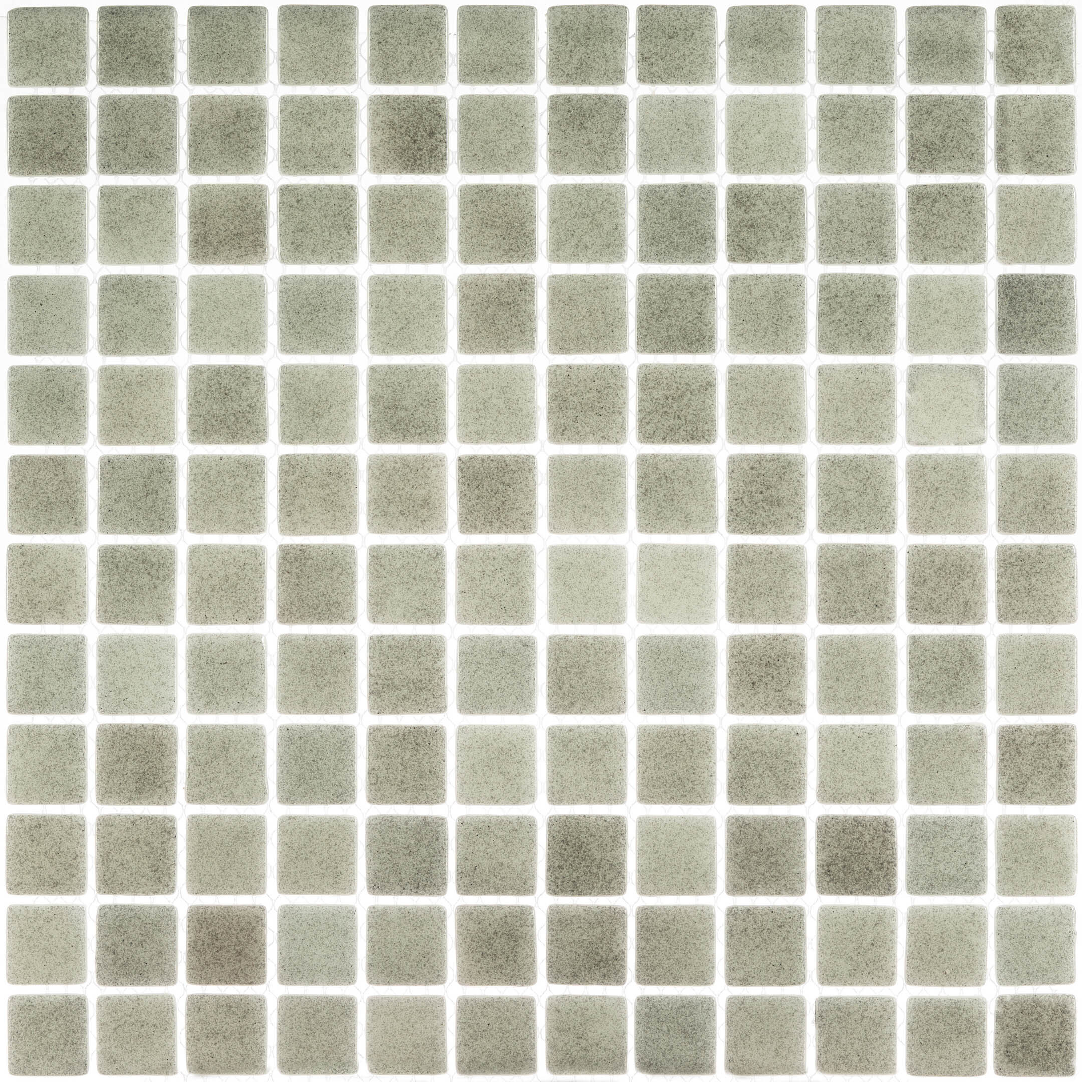 original-4489.jpg Мозаика Mir Mosaic Natural Steppa светло-серая стеклянная 315х315х5 мм глянцевая — изображение 1