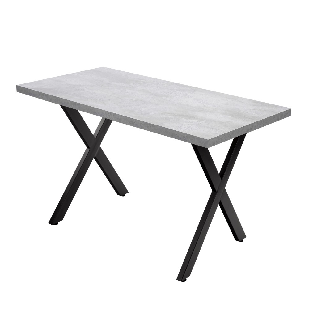 original-4557.jpg Стол кухонный прямоугольный 1,2х0,6 м бетон светлый 9631 (53850) — изображение 1