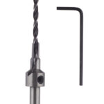 Сверло по дереву Практика 4х50 мм конфирмат для мебельной стяжки 5х50 мм (774-924)