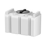 Бак для жидкостей Polimer Group R 200 200 л пластиковый с крышкой белый