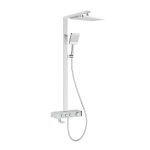 Душевая система Corsa Deco QX с верхним душем с лейкой с термостатом хром (SSFTQX320Q)