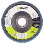 Круг лепестковый по металлу/древесине Debever 125х22,2 мм P80 торцевой (FDC125Z80/562)