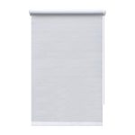 Рулонная штора блэкаут 120х160 см Decofest Каролина белая