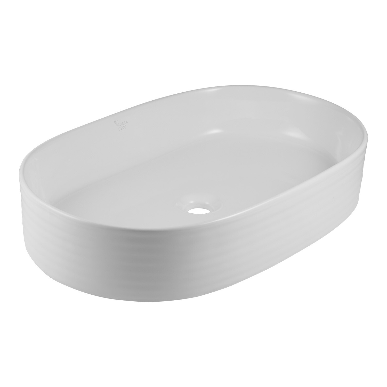 original-4791.jpg Раковина Corsa Deco Stripe100 60 см накладная белая (ABST60O) — изображение 1