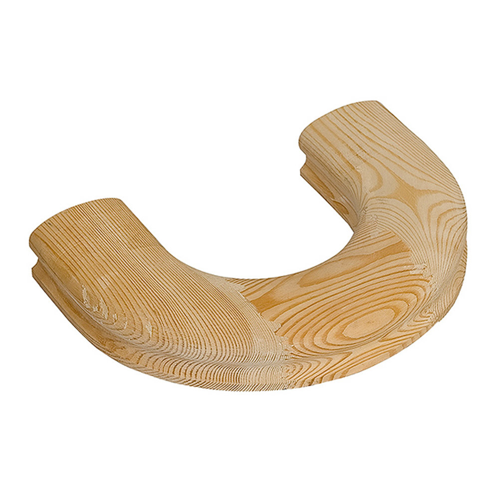 original-4810.jpg Поворот угол 180 сорт Экстра клееный для поручня 44х67 мм — изображение 1