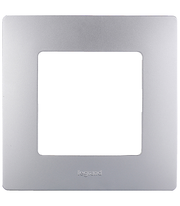 original-4822.jpg Рамка Legrand Etika одноместная алюминий (672551) — изображение 1