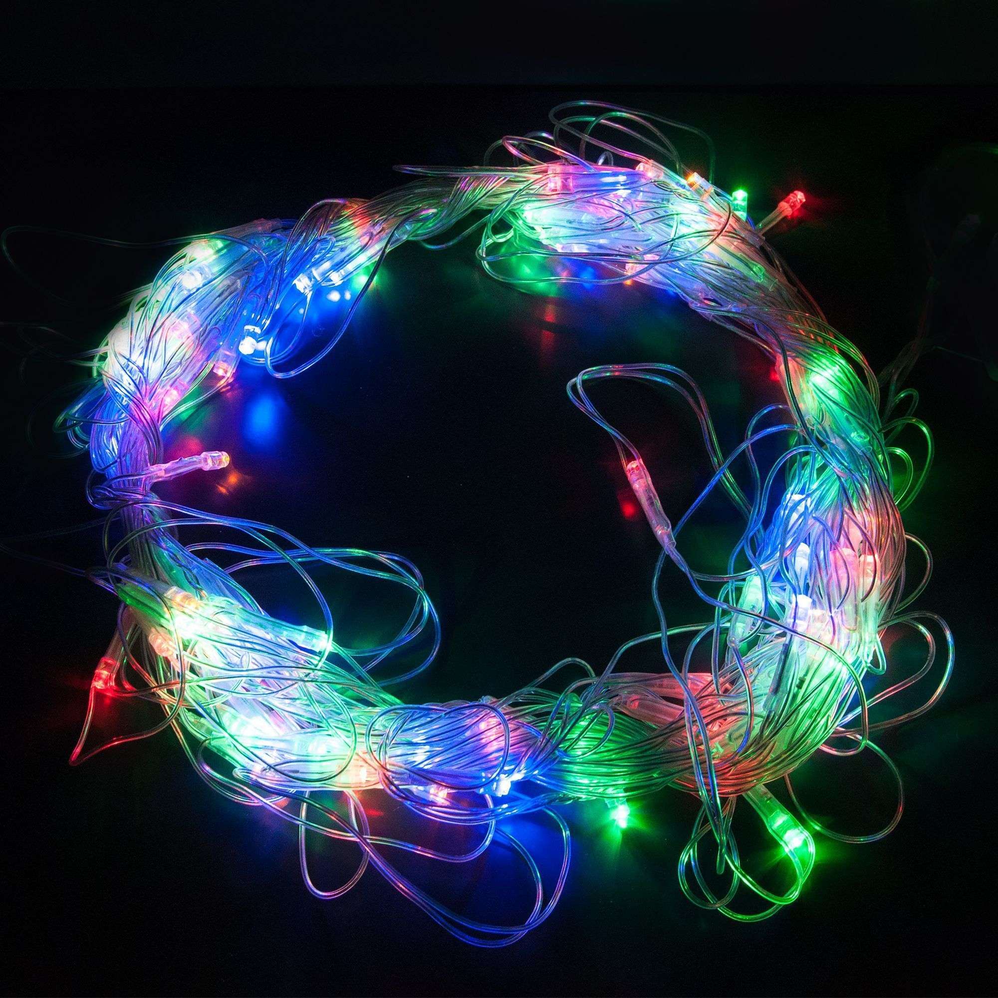 original-4939.jpg Гирлянда светодиодная Eurosvet Сеть мультиколор 1,5х1,5 м (a044093) — изображение 1