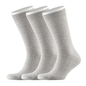 Носки мужские Hesler кардная пряжа 44-46 серые (3 пары)