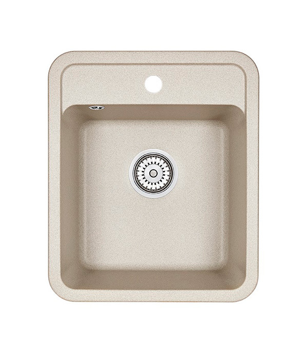original-4983.jpg Мойка для кухни Granula Standard 50х42х19 см врезная кварц бежевая — изображение 1