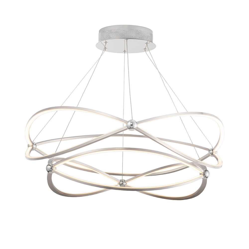 original-5006.jpg Светильник светодиодный подвесной Maytoni Weave 3000К 20 кв.м никель IP20 (MOD062PL-L103CH3K) — изображение 1