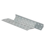 Держатель балки правый оцинкованный 250х40х40х2 мм