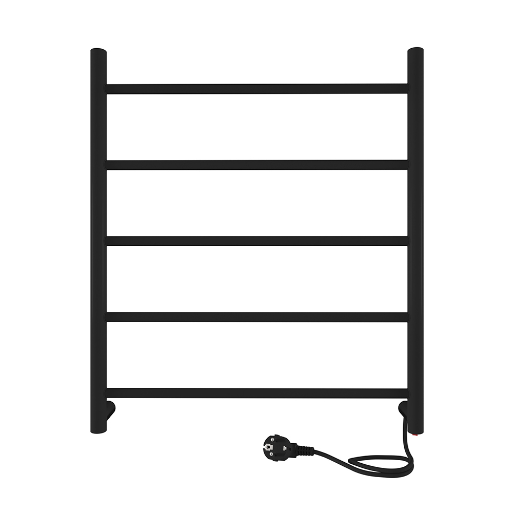 original-5046.jpg Полотенцесушитель электрический Indigo Line 600х500 мм 65 Вт черный муар — изображение 1