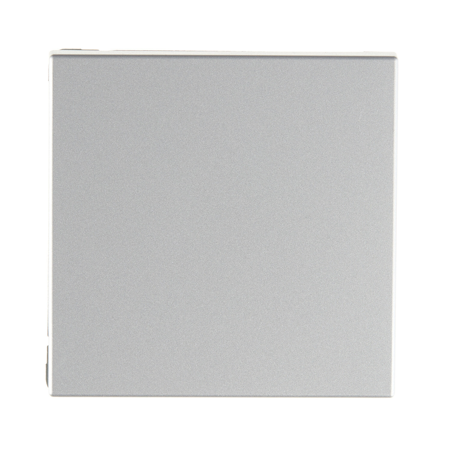 original-5066.jpg Выключатель Systeme Electric ArtGallery одноклавишный встраиваемый алюминий (GAL000311) — изображение 1