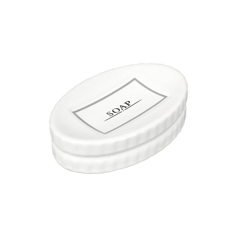 original-5094.jpg Мыльница для ванной Zenfort Mona настольная керамика белая (106673) — изображение 1