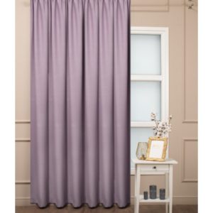Штора блэкаут сиреневая 160х270 см Amore Mio (99108)