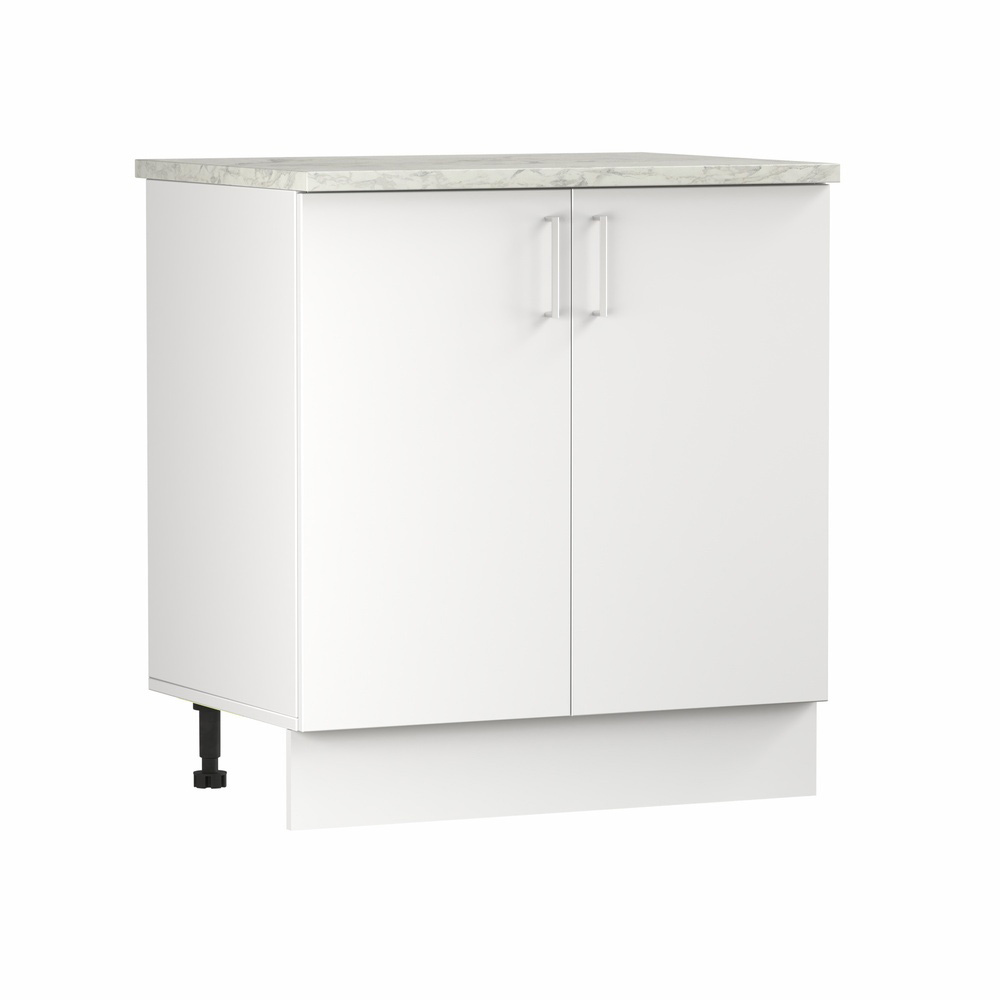 original-5198.jpg Кухонный модуль напольный 80х84х53,6 см Твэгги белый 1 полка — изображение 1