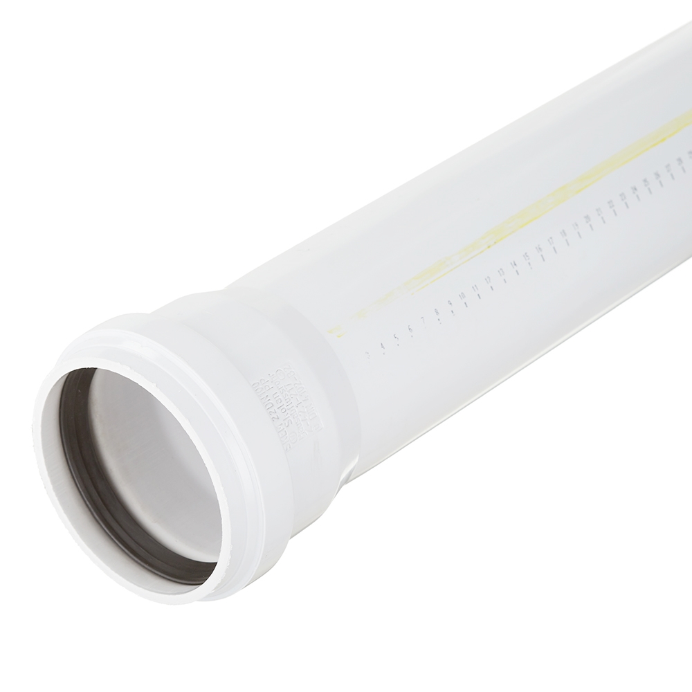 original-5199.jpg Труба канализационная Ostendorf SKEM d110х3000 мм пластиковая шумопоглощающая для внутренней канализации (335070) — изображение 1