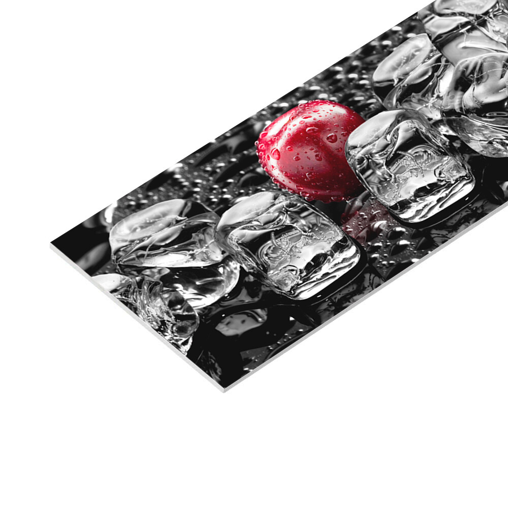 original-523.jpg Панель стеновая пластик для кухни 3000х600х1,5 мм лед и вишня — изображение 1